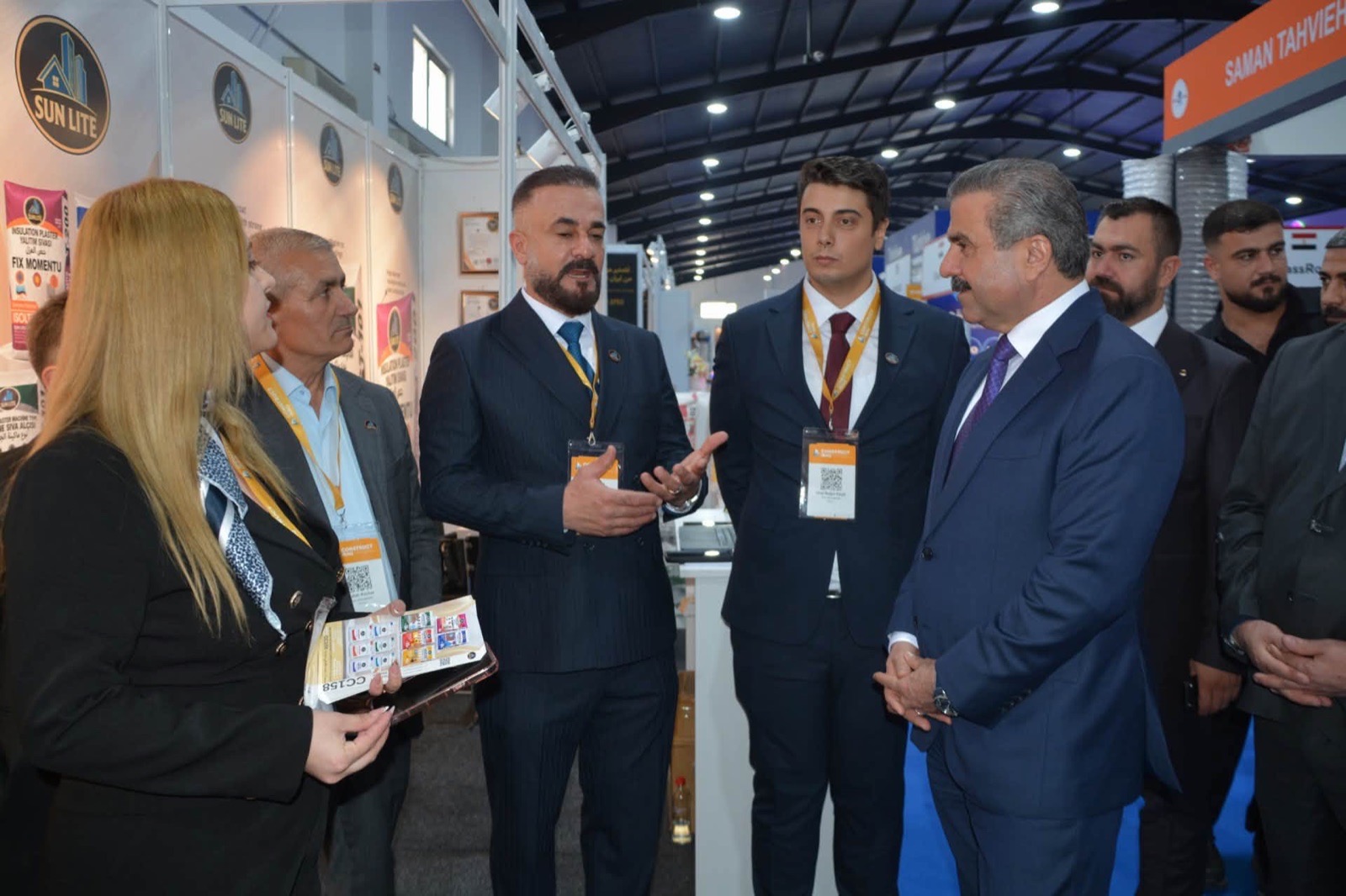 Dr. Mohammad Shukri with the Sun Lite team