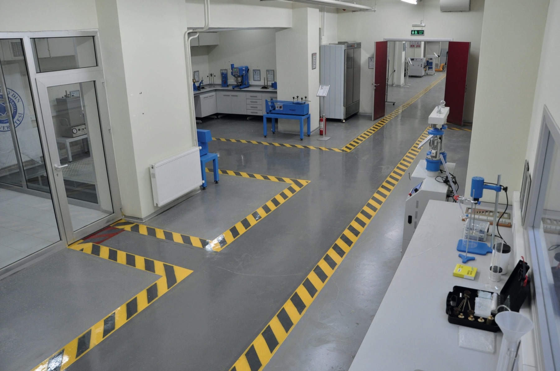 Sun Lite Erbil laboratory testing gypsum plaster and admixture samples